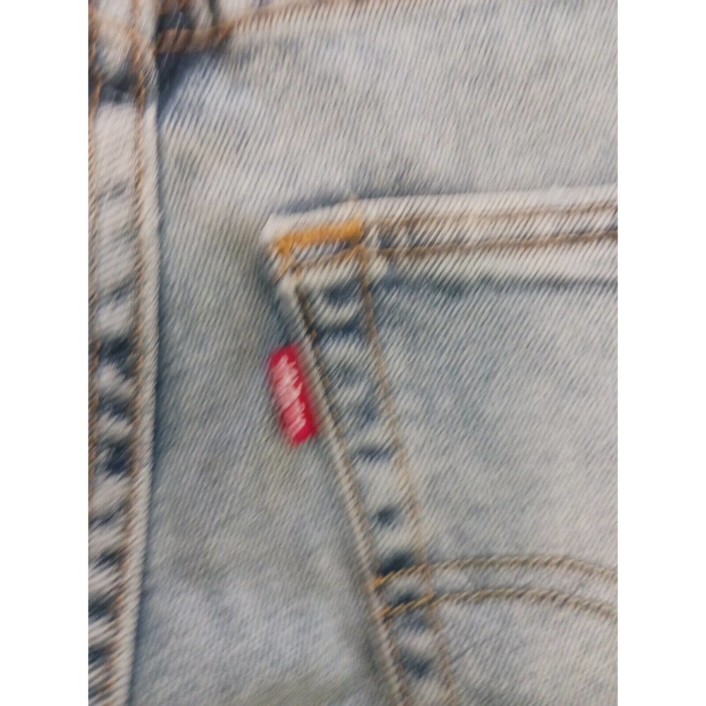Levi's Men's 512 Slim Taper Fit Jeans NWT distressed Light Wash 32x36 - Picture 5 of 11